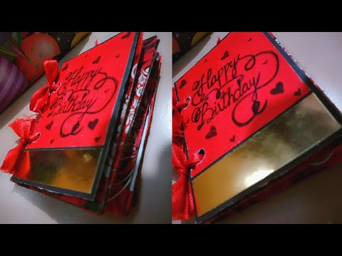 Mini Scrapbook|Birthday Scrapbook||Red Scrapbook||b_creations_pk