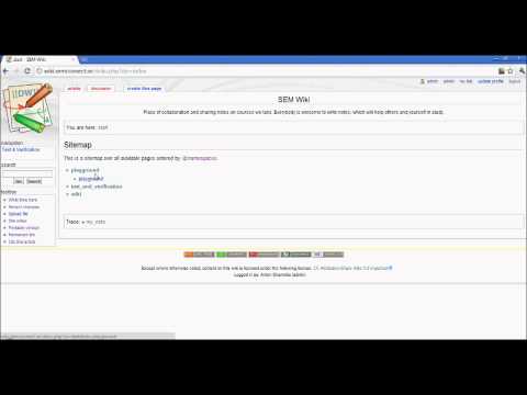 wiki of the SEM program