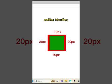 Add Padding in HTML &CSS || Padding All Side #css #html #astechmaster