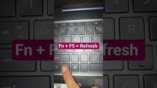 How to refresh a laptop shortcut key #refresh #laptop #shorts #viralshorts