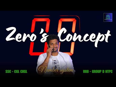 Zero's Concept in Number System by Naresh Sir || #ssc #2023 #rrb #aptitude #rrbgd #railways #sscchsl