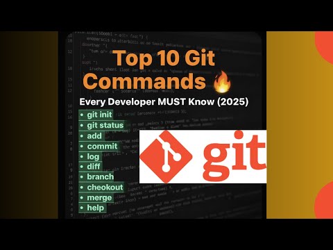 Top 10 Git Commands You MUST Know in 2025 🔥 | Hands-On Git Tutorial for Beginners