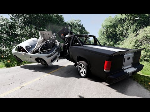 Realistic High Speed Car Crashes | BeamNG.drive