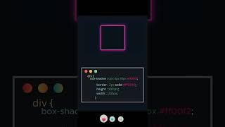 Apredendo a utilizar o Box-shadow no html e css #dev #coding #html #css