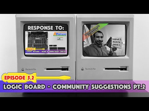 Re-Continued: Troubleshooting on a Macintosh Plus Logic Board (Episode 5.2) #MARCHintosh