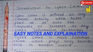 Introduction to Cyber Crime | Lecture 1 | RGPV