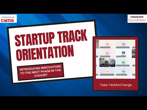 Orientation Session for Startup Track Teams