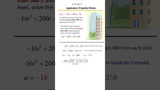 Quadratic Word Problems: Projectile Motion Made Easy! 🚀📈 Example 2