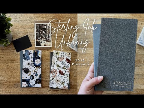 Sterling Ink 2026 Unboxing