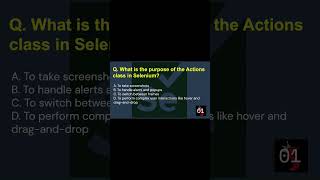 Selenium - MCQ - 19