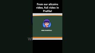 Basics of altcoins, Subscribe for more! #web3 #web3education #cryptoeducation #altcoin #altcoins