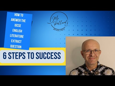 IGCSE exam tips: how to answer an extract question