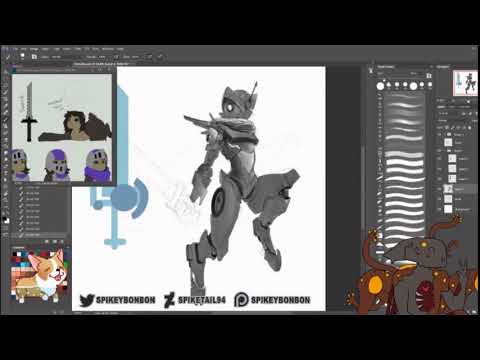 [SpeedPaint] Ezekiel (No Colour)