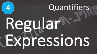 Regular Expressions (RegEx) Learn and Master | Quantifiers #4