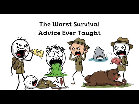The Worst Survival Advice Ever Taught