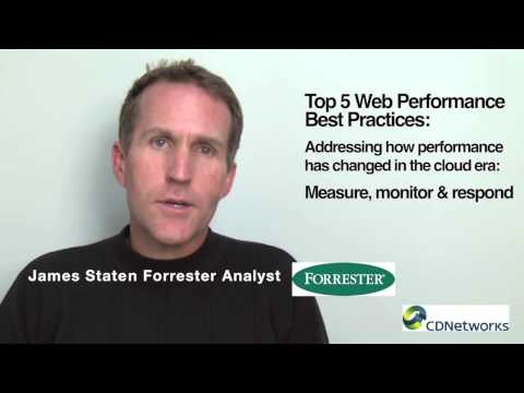 #5 - Measure, Monitor and Respond - Top 5 Web Performance Best Practices