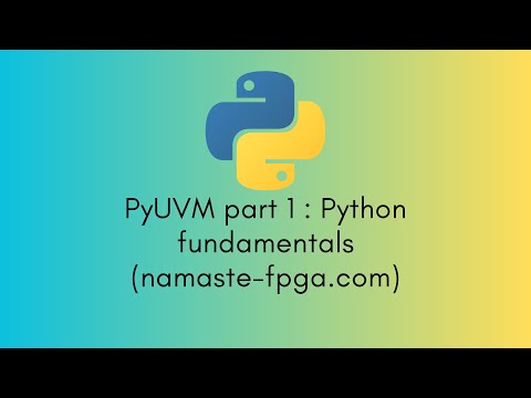 PyUVM Series part 1 : Python Basics for VLSI  Print vs Logging P2