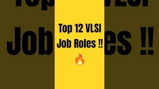 Top 12 VLSI Job Roles Explained! 💡💻 | VLSI Career Paths