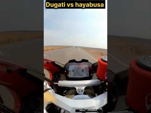 Dugati vs hayabusa top speed test.....💯 #trending #viral #short #shorts #ytshort #youtubeshorts