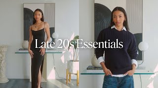 10 Wardrobe Essentials EVERY Woman in Her Late 20s NEEDS!