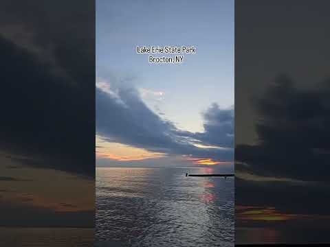 Discover the serene beauty of Lake Erie State Park! 🌅🍃 #LakeErie #NatureLovers #Travel #Fishing