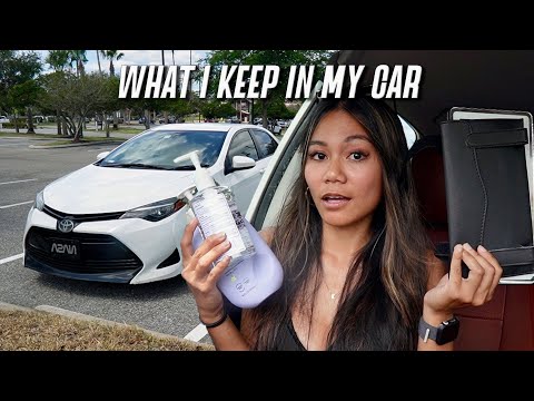 WHAT I KEEP IN MY CAR (Car Essentials + Accessories)