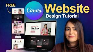 How To Make A Website Using Canva For FREE | Complete Canva Website Tutorial
