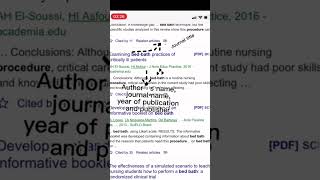 How to use Google scholar. Find the full YouTube video on my channel #youtubeshort