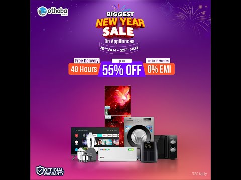 Biggest New Year Sales  Animation Video