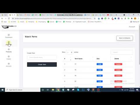 how to create attribute ad terms