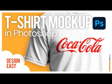 How To Put a Logo On A T-shirt in Photoshop | T-shirt Mockup VERY Easy #shorts