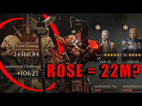 22m achieved! Rose is MVP! Dragonheir: Silent Gods Journ World Boss Guide!