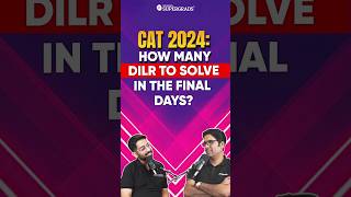 70 Days to CAT 2024: How Many DILR Sets Should You Practice Daily? ⏳📚| CAT 2024 STrategy | #shorts