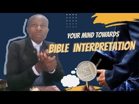 THE MIND TOWARDS READING THE BIBLE....
