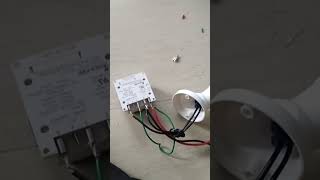 Frontier digital timer control wiring. on off lamp