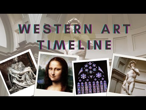 Western art timeline #art #visualandfineart #artandcraft #painting #museumcollection #historicalsite