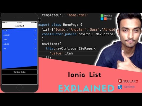 How to Design ionic 2 app Designing  List #5 Its Easy