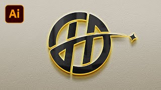 Creating a Professional Logo for a Luxury Brand | Letter Logo Design Illustrator Tutorial