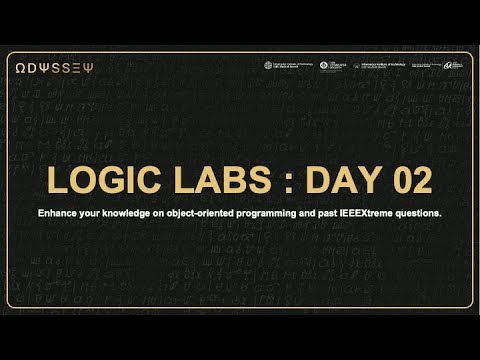 Logic Labs Workshop 02 : Introduction to Object Oriented Programming and Competitive Programming