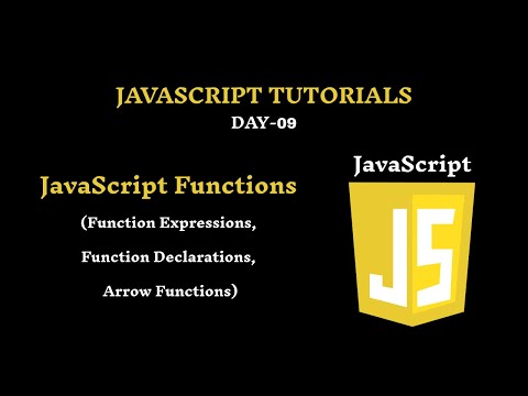 JavaScript Functions | Day-09