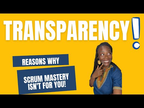 Scrum Master Role isn't for you.  #007