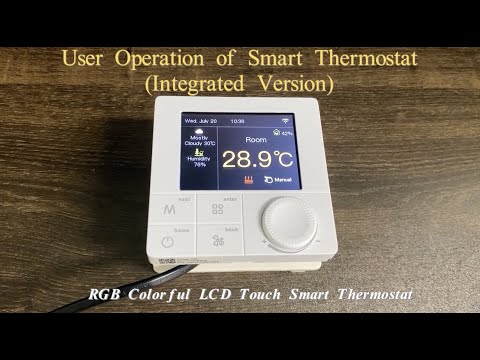 User operation of smart thermostat(integrated version) -51