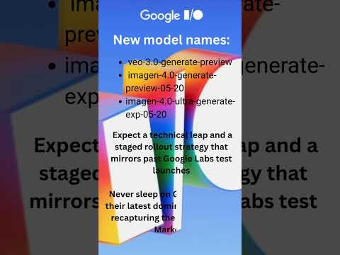 Google is about to drop game-changing updates in generative media models at I/O conference, may 20th