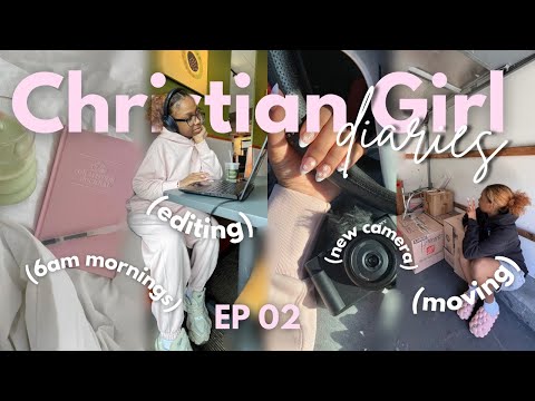 Christian Girl Diaries EP 02: i'm moving?!! girls day out, 6am mornings, gym & healthy girl era 🌱💗