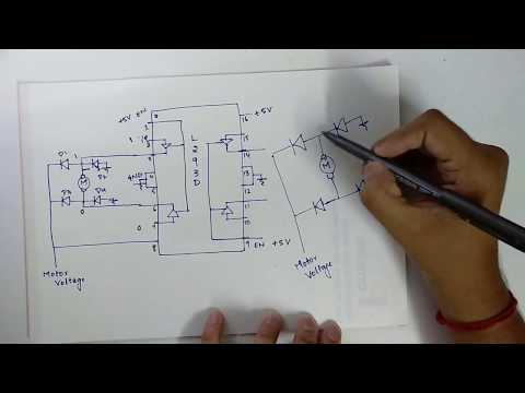 Working of L293D Motor Driver IC