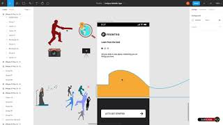 how design a creative mobile app in Figma | 1st Part | #webappdesign #uxdesign #figma