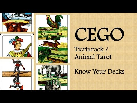 Cego Tiertarock / Animal Tarot - Know Your Decks