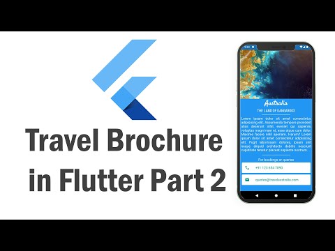 Building a Travel Brochure App with Flutter Part 2 | The Forgotten Flutter Show E4 P2