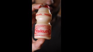 ヤクルト（ヨーグルトドリンク）を飲んでみよう