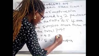 Word problem on  ratios